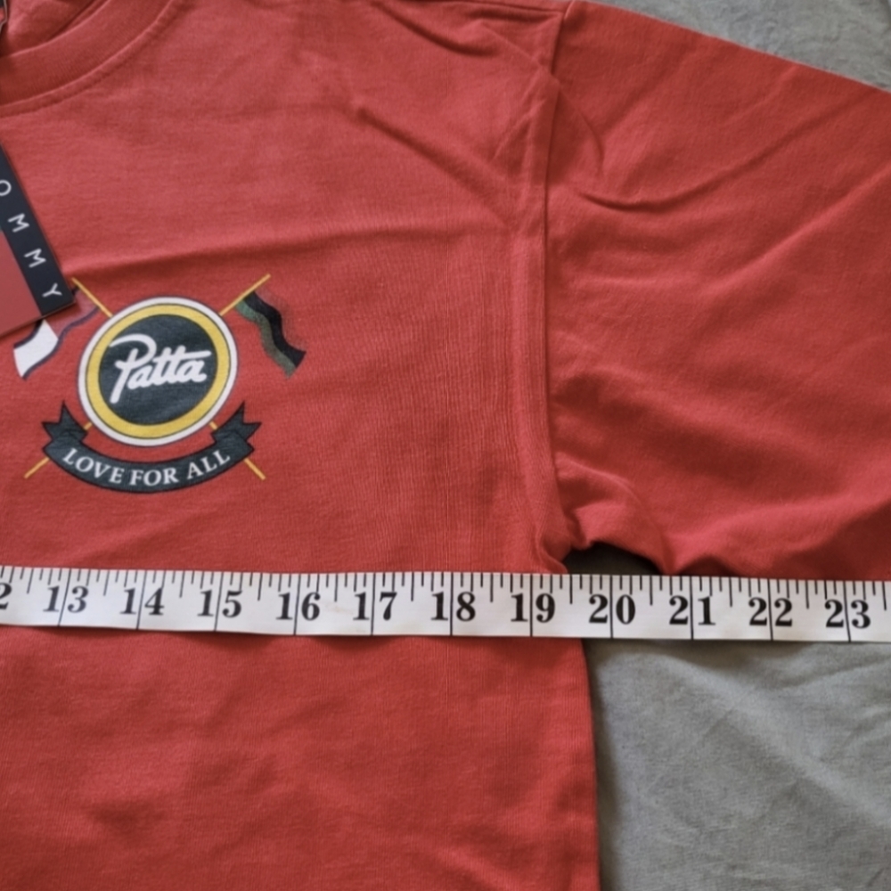 Patta x Tommy Hilfiger Community T-Shirt (High Risk Red) Men X Small 042025 - Picture 4 of 7